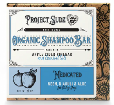 Project Sudz Shampoo Bar Medicated Neem & Niaouli