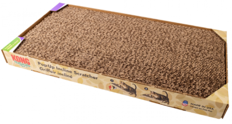 Kong Naturals Pop-Up Incline Cat Scratcher