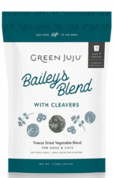 Green Juju* Dog Topper FD Bailey's Blend 1.75 oz