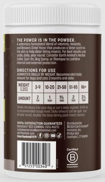 Earth Animal Flea and Tick Internal Powder 1 lb.