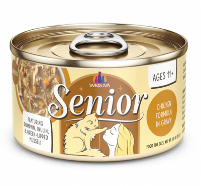 Weruva Cat Can Senior Chicken Gravy 5.5 oz