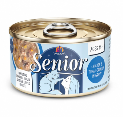 Weruva Cat Can Senior Chicken Tuna Gravy 5.5 oz