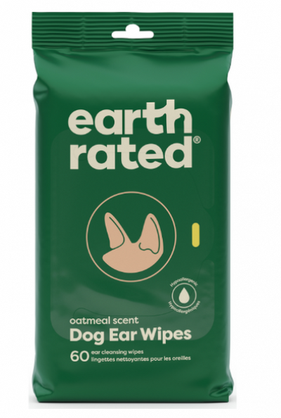 Earth Rated* Wipes Ear 60 ct.