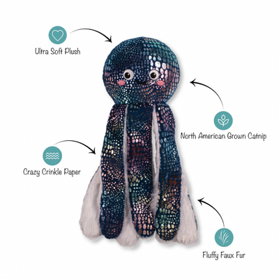 Fringe Cat Toy Get a Grip Kicker