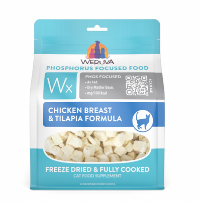 Weruva WX Cat Food Freeze Dried Chicken Breast Tilapia 1 oz