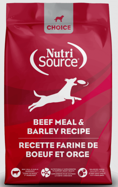 Nutrisource Choice Beef Meal & Barley 40 lb.