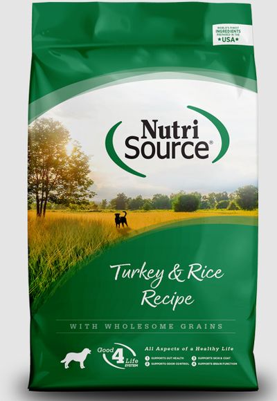 Nutrisource Turkey & Rice 12 lb.