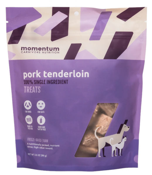 Momentum* FD Treats Pork Tenderloin 3.5 oz.