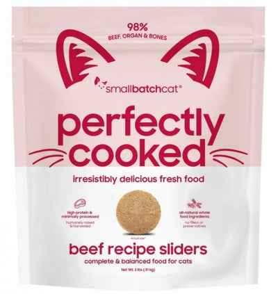 Small Batch Frozen Cat Perfectly Cooked Beef 2 lb.