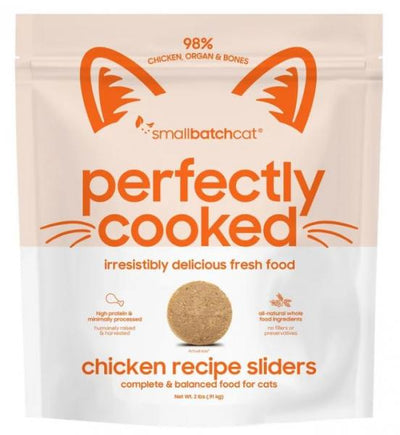 Small Batch Frozen Cat Perfectly Cooked Chicken 2 lb.