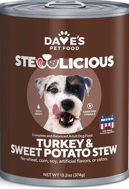 Dave's Stewlicious Turkey & Sweet Potato 13.2 oz.