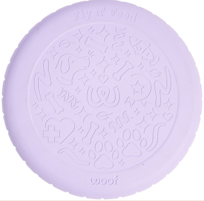 Woof Dog Toy Forager Fly n Feed