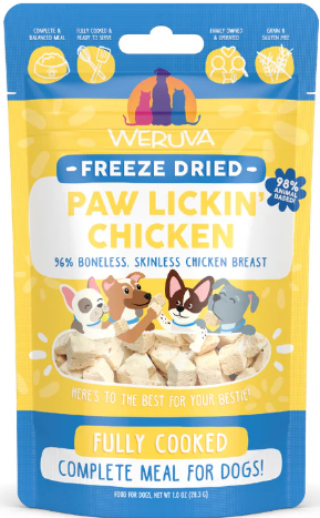 Weruva Dog FD Paw Lickin Chicken 1 oz.