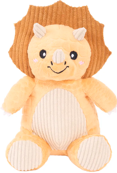 Zippy Paws Eco Dinoz Triceratops