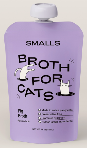 Smalls Cat Broth Pig 5 oz