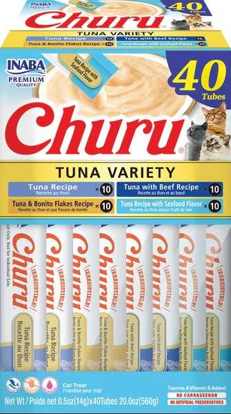 Ciao Churu* Purees Tuna Variety 40 Tube Box