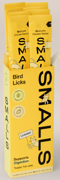 Smalls Cat Treat Lickable Chicken 8 pk