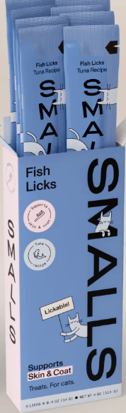 Smalls Cat Treat Lickable Tuna 8 pk