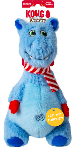 Kong Holiday Knotties Belly Hippo M/L