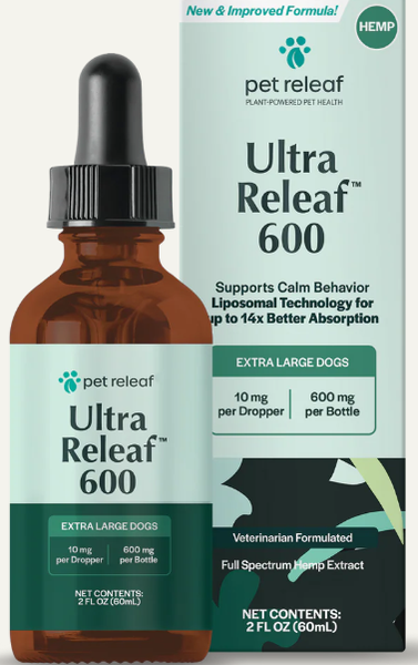 Pet Releaf* Liposome Hemp Oil 600 mg