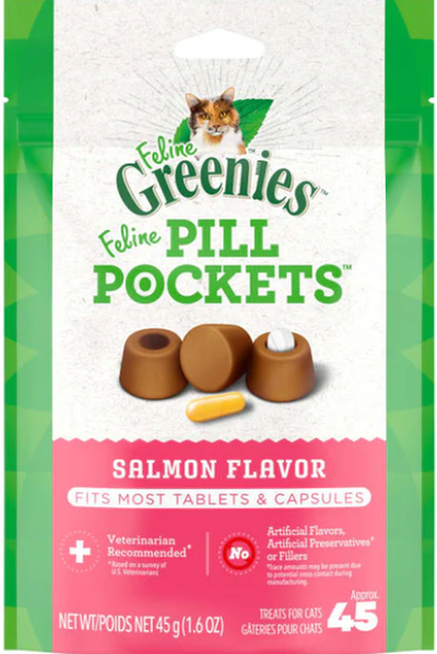 Feline Pill Pockets Salmon 1.6 oz.