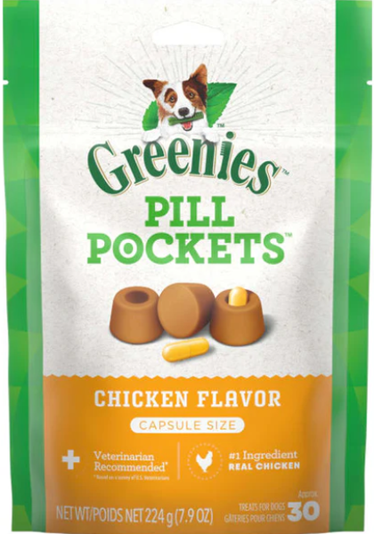 Pill Pockets Chicken Capsule 7.9 oz.
