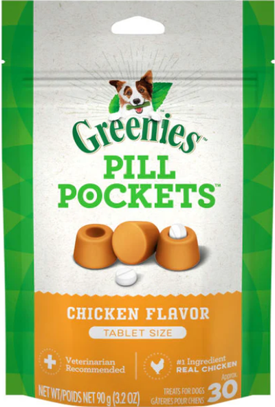 Pill Pockets Chicken Tablet 3.2 oz.