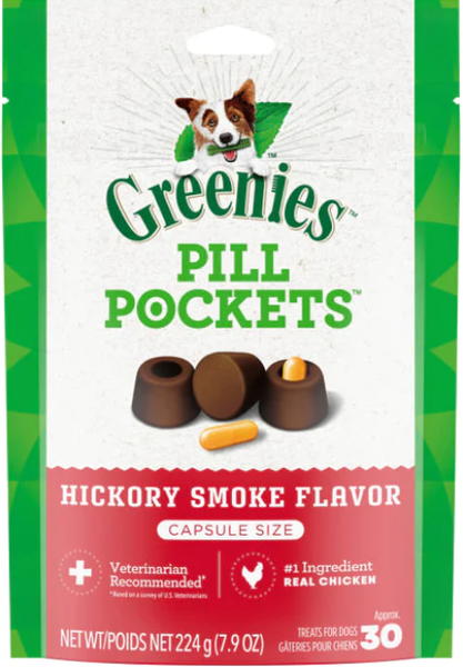 Pill Pockets Hickory Smoke Capsule 7.9 oz.
