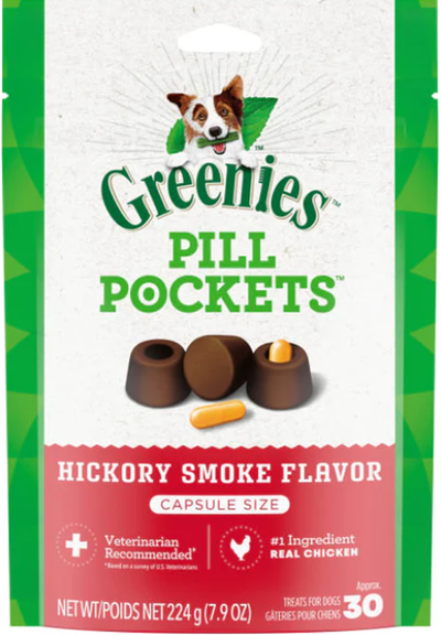 Pill Pockets Hickory Smoke Capsule 7.9 oz.