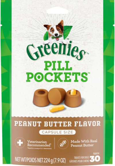 Pill Pockets Peanut Butter Capsule 7.9 oz.