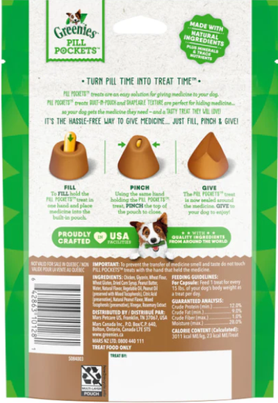 Pill Pockets Peanut Butter Capsule 7.9 oz.