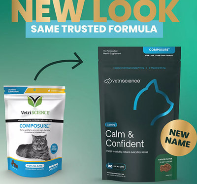 Vetri Science* Cat Composure Calm & Confident Chicken 30 ct
