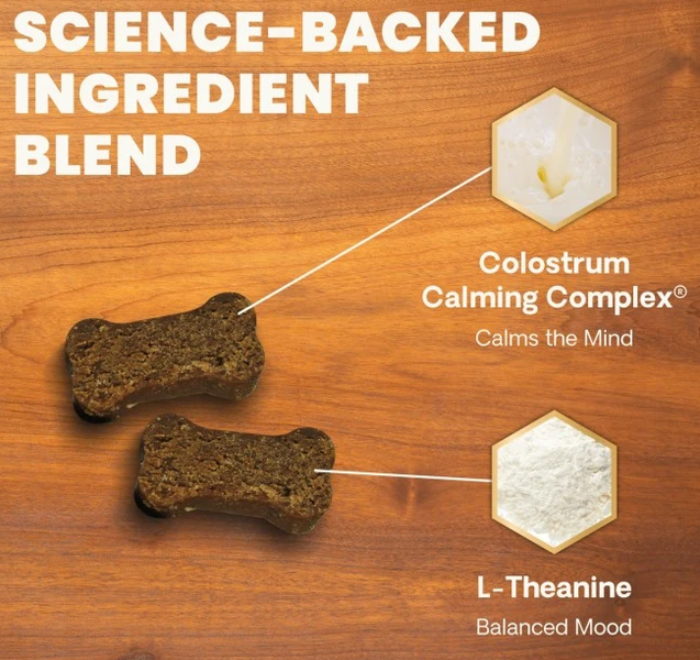 Vetri Science* Dog Composure Calm & Confident Chew Bacon 45 ct