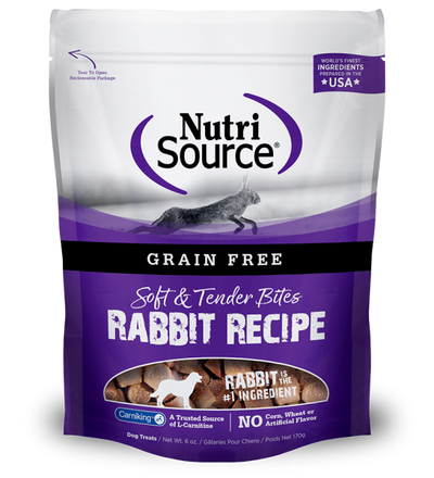 Nutrisource Treat GF Rabbit 6 oz.