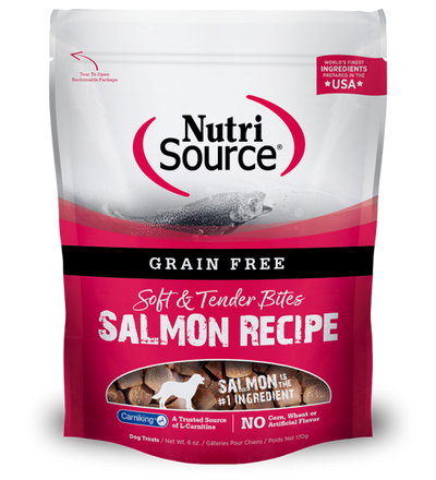 Nutrisource Treat GF Salmon 6 oz.