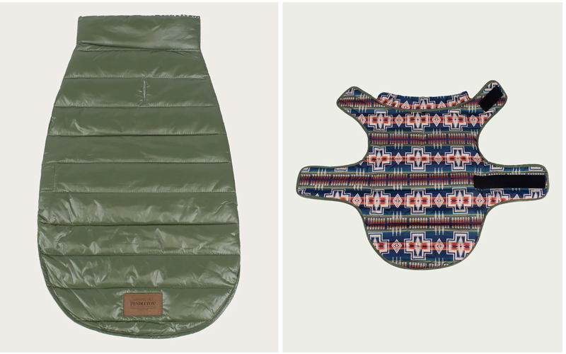 CPC Pendleton Puffer Dog Coat Harding