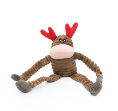 Zippy Paws Holiday Eco Crinkle Reindeer
