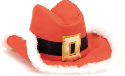 The Worthy Dog Cowboy Christmas Hat