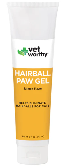 Vet Worthy Cat Supplement Paw Gel Hairball 5 oz