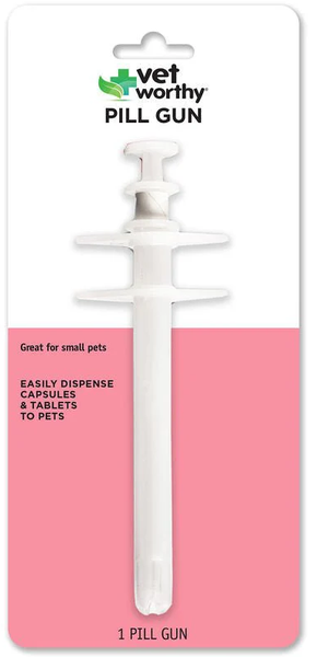 Vet Worthy Dog & Cat Health Pill Gun Small