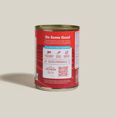 Open Farm Dog Can GF Stew Chicken & Beef 12.5 oz