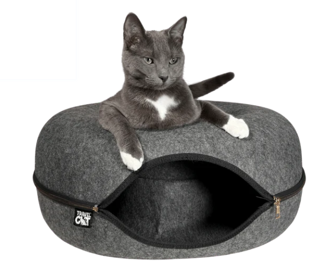 TC Donut Cat Hideaway Cave & Bed