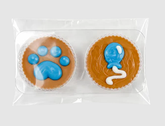 B&R Prepackaged Birthday Large Treat Cup 2 pk