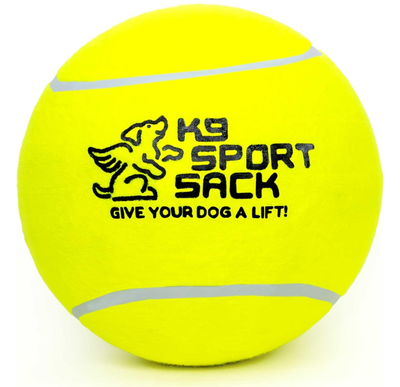 K9 Sport Sack Too Big to Chew Tennis Ball
