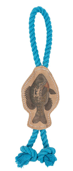 Tall Tails* Toy Leather Color Fish Tug 12"