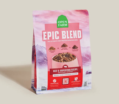 Open Farm Dog Dry Epic Blend Beef Superfood 3.5 lb.
