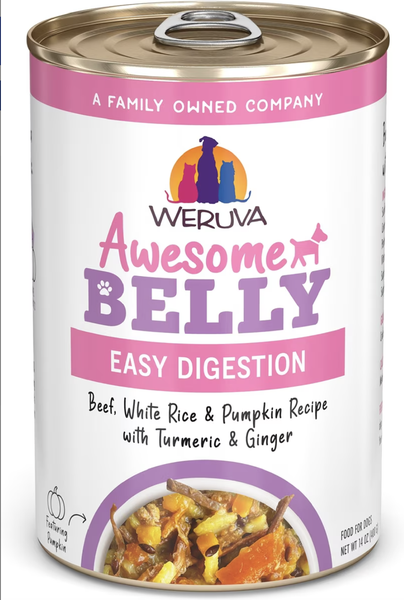 Weruva Dog Can Awesome Belly Beef & Rice 14 oz