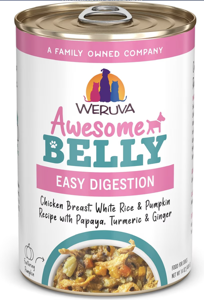 Weruva Dog Can Awesome Belly Chicken & Rice with Digestive Support 14 oz