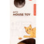 Kikkerland Cat Wooden Mouse Toy