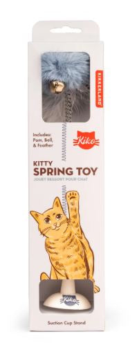 Kikkerland Cat Kitty Spring Toy